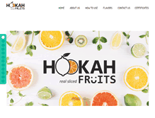 Tablet Screenshot of hookahfruits.com